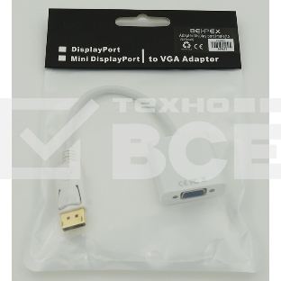 Переходник Belsis Display port (male) to VGA (female)