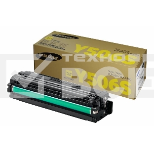 Картридж лазерный Samsung CLT-Y506S/SEE желтый для Samsung CLP-680/CLX-6260 (1500стр.)