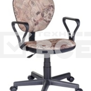 Кресло компьютерное OLSS ГРЕТТА хакки T-41 ХК Крестовина: 