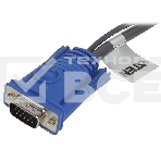 Кабель KVM ATEN 2L-5201U USB(тип А Male)+HDB15(Male) <-> SPHD15(Male) 1,2м., черный., фото7
