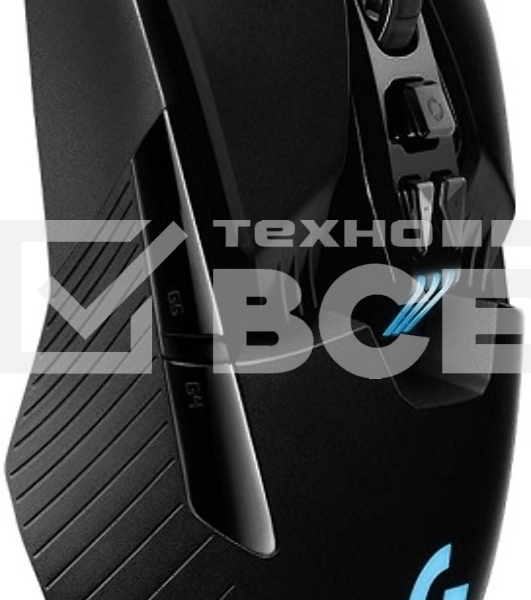 Мышь беспроводная Logitech G903 LIGHTSPEED черный, 25600 dpi, радиоканал, USB, кнопки - 11