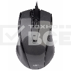 Мышь проводная A4Tech N-500F серый глянец/черный, 1200 dpi, USB, кнопки - 4, фото 1