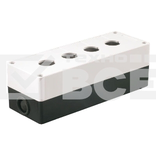 Корпус КП 104 4-м бел. для кнопок ИЭК BKP10-4-K01