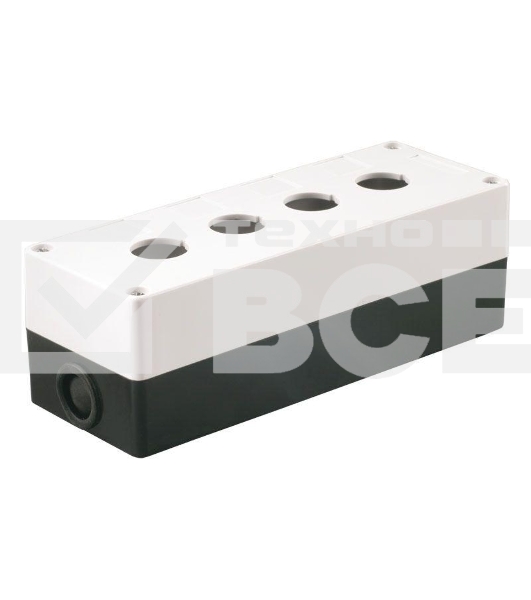 Корпус КП 104 4-м бел. для кнопок ИЭК BKP10-4-K01