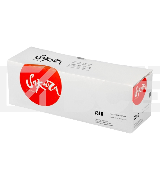Картридж Sakura 731BK для Canon i-sensys LBP7100C/7110C, черный, 1 400 к.
