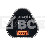 Автомобильная зарядное устройство ACD ACD-C233-X3B черный 23Вт, 3xUSB 1QC+2Smart, 3.6~12В, 3А RTL {120}, фото5