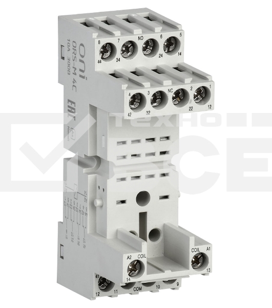 Розетка ORS-M для реле ORM 4C ONI ORS-M-1-4-G