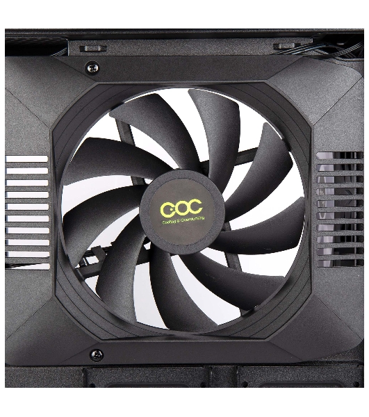 Компьютерный корпус Hiper DCB черный без БП ATX 1x120mm 1x140mm 1xUSB2.0 1xUSB3.0 audio bott PSU