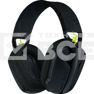 Наушники с микрофоном Logitech G435 черный/желтый накладные Radio оголовье (981-001050)