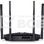 Двухдиапазонный роутер MERCUSYS AX3000 Wi-Fi 6, до 574 Мбит/с на 2,4 ГГц + до 2402 Мбит/с на 5 ГГц,4 фиксированные внешние антенны, 3 гигабитных порта LAN, 1 гигабитный порт WAN, фото17