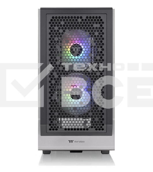 Компьютерный корпус Thermaltake Ceres 300 TG ARGB черный без БП ATX 3x140mm 2xUSB3.0 1xUSB3.1 audio bott PSU