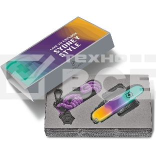 Нож перочинный Victorinox Companion Sydney Style (1.3909.E222) 91мм 16функц. бирюзовый с чехлом подар.коробка
