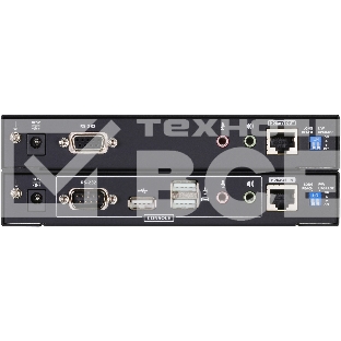 Удлинитель, KVM USB 2xDVI Single Link+AUDIO+RS232, 100 м., 1xUTP, макс.разр.1920х1200 60Hz 90м Cat5e;100м Cat6/6a /1080p 100м HDBaseT;1920x1200 150м cat6/6a LongReach HDBaseT, 2xDVI-D+2MINIJACK+DB9+USB B>3xUSB A, бп 220> 5V,,[ATEN CE624-AT-G]