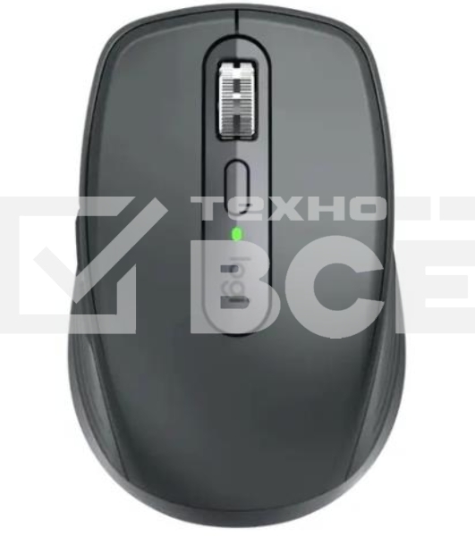 Мышь беспроводная/проводная Logitech MX Anywhere 3S графитовый, 8000 dpi, радиоканал, Bluetooth, USB, кнопки - 6