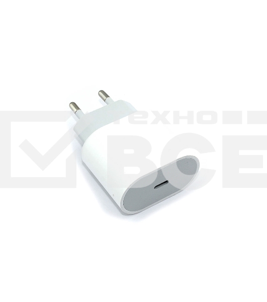 Блок питания (сетевой адаптер) Apple 5V 3A / 9V 2A / 12V 1.5A 18W USB Type-C OEM