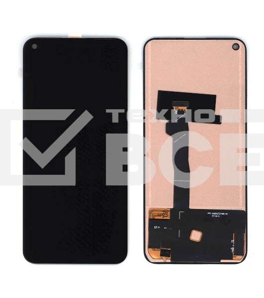 Дисплей для Honor 30 в сборе с тачскрином (TFT) черный