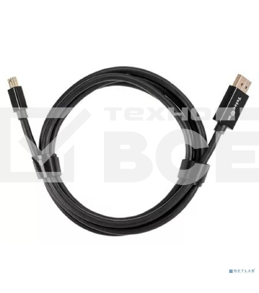 Кабель 1.4V Mini DisplayPort M <--> Display Port M 1,8м  4K@120HZ 8K@60HZ Telecom (TA683M-1.8M)