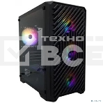 Компьютерный корпус 1STPLAYER TRILOBITE T5 Black / mATX, TG / 4x120mm LED fans inc. / T5-BK-4F1, фото 1