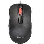 Мышь проводная Defender Point MM-756 черный, 1000 dpi, USB, кнопки - 3, фото24