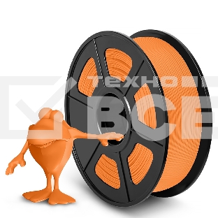 Филамент NVPrint PLA Matte Orange для 3D печати диаметр 1.75мм длина 330 метров масса 1 кг