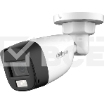 Уличная цилиндрическая HDCVI-видеокамера DAHUA DH-HAC-HFW1200CLP-IL-A-0280B-S6 с интеллектуальной двойной подсветкой 2Мп, объектив 2.8мм, ИК 20м, LED 20м, IP67, корпус: металл, быстрый монтаж, фото 1
