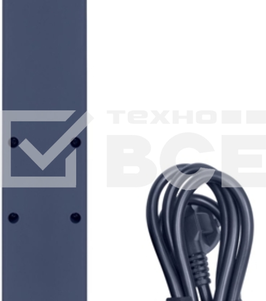 Сетевой фильтр Powercom SP-06W 3,0 м 3.0 м, 6 розеток, белый/серый, коробка