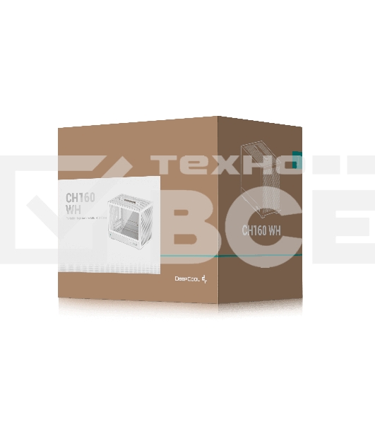 Компьютерный корпус ПК без блока питания Deepcool Case CH160 White