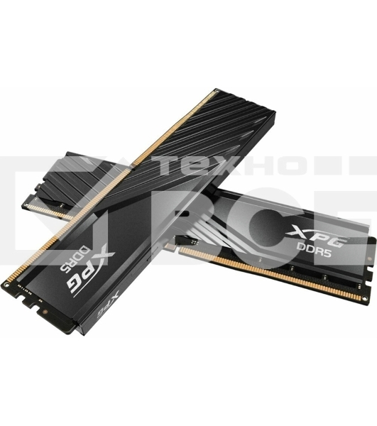 Оперативная память XPG Lancer Blade, DDR5, 32GB (2x16GB), 6400MHz, CL32, с радиаторами, чёрный