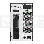 Источник бесперебойного питания On-line ExeGate PowerExpert TL-2000.72V.LCD.AVR.3SH.USB.RS232.SNMP <2000VA/2000W, On-Line, PF=1, LCD, 3*Schuko, RS232, USB, SNMP-slot, встроенные батареи 12V 7.2Ah- 6шт, возможность подключения до 4 внешних батарейных блоко, фото4