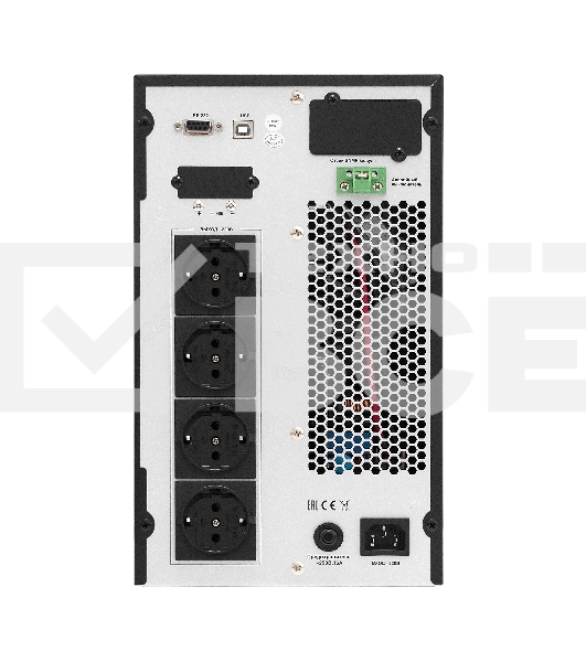 Источник бесперебойного питания On-line ExeGate PowerExpert TL-2000.72V.LCD.AVR.3SH.USB.RS232.SNMP <2000VA/2000W, On-Line, PF=1, LCD, 3*Schuko, RS232, USB, SNMP-slot, встроенные батареи 12V 7.2Ah- 6шт, возможность подключения до 4 внешних батарейных блоко
