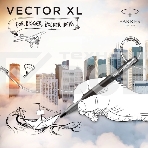 Ручка роллер Parker Vector XL (CW2159774) Black CT F черн. черн. подар.кор., фото7