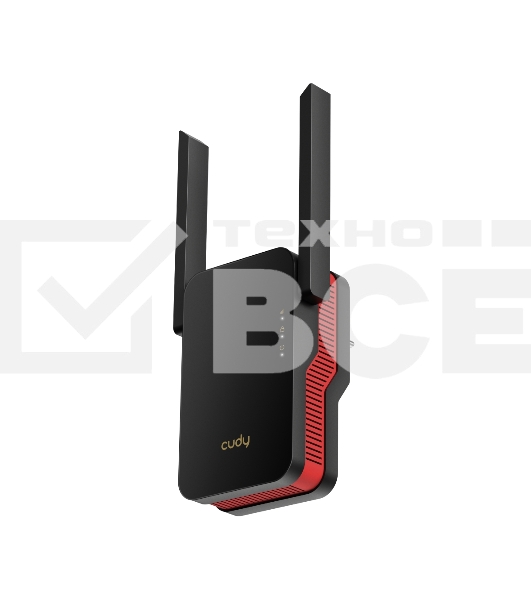 Повторитель беспроводного сигнала Cudy RE3000 AX3000 Wi-Fi черный