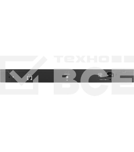 Сетевой коммутатор Smart L2 Surveillance Switch 24х1000Base-T PoE, 4xCombo 1000Base-T/SFP, PoE Budget 370W, Long-range PoE up to 250m