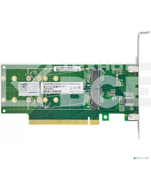 Сетевой адаптер LR-LINK PCIE 4-PORT M.2 LRNV95NF-L