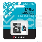 Флеш карта microSDXC 128Gb Kingston SDCG4/128Gb Canvas Go! Plus V30 A2 + adapter, фото5