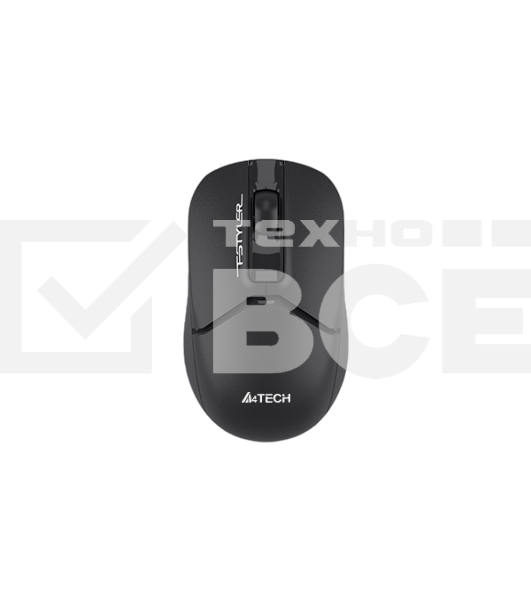 Мышь беспроводная A4Tech Fstyler FB12 черный, 1200 dpi, радиоканал, Bluetooth, USB, кнопки - 3