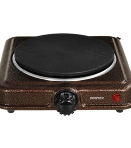 Плита настольная электрическая Centek CT-1506 Siberia коричневый