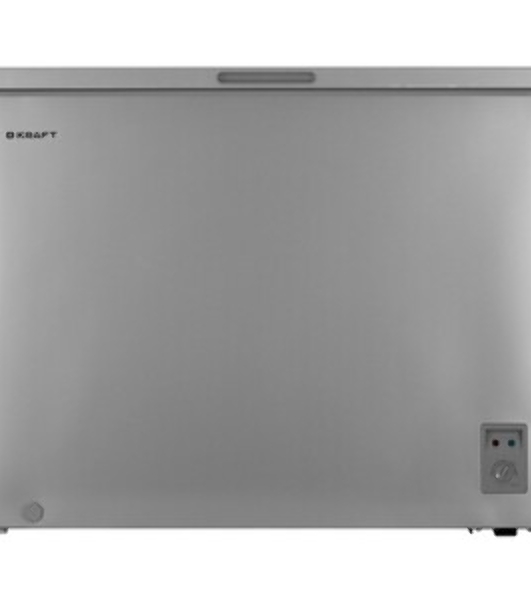 Морозильный ларь Kraft BD (W)-280SRX серебристый, 260л