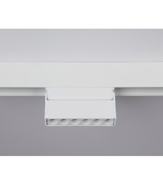Светильник трековый светодиодный GL4038 WH белый IP20 6W 4200K 48V 24° 115*22*105