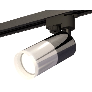 Светильник Ambrella light XT6305002 PSL/DCH/FR серебро полированное/черный хром/белый матовый MR16 GU5.3