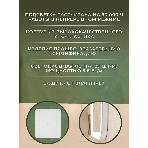 Зеркало Bau Stil 70х80, сенсорная LED подсветка, пластиковый защитный корпус, фото6