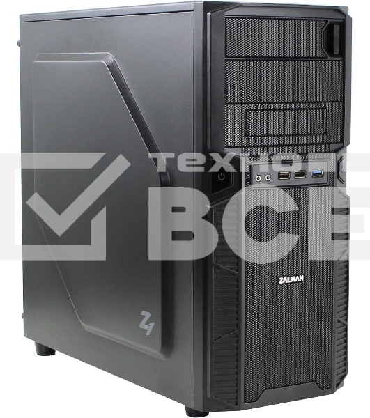 Компьютерный корпус Zalman Z1 черный