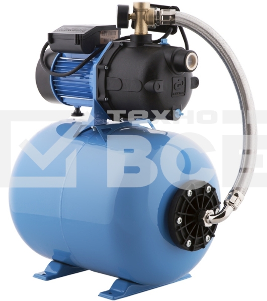 Насосная станция ДЖАМБО 70/50П-501100Вт глубина 9м высота 50м 4200л/ч 50л