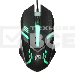 Мышь проводная Oklick 396M INSOMNIA черный, 1000 dpi, USB, кнопки - 3, фото7