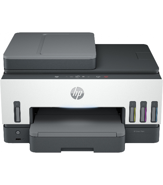 МФУ струйное HP Smart Tank 790 (4WF66A), A4, цветной, печ. до 15 стр/мин. (ч/б) до 9 стр/мин. (цвет), 1200 x 1200 dpi (ч/б печать, скан.) 1200 x 4800 dpi (цвет), USB, Wi-Fi, BlueTooth, Air Print, Mopria