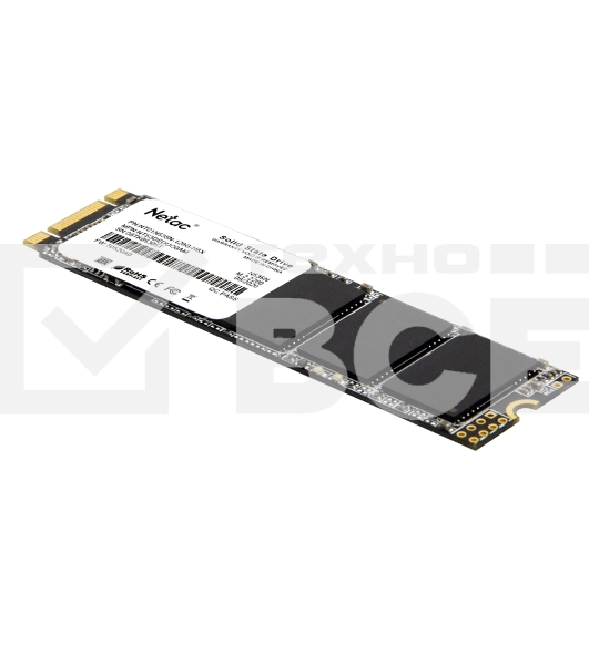 Накопитель SSD Netac N535N, 128GB, M.2 2280, SATA-III, R/W 510/440