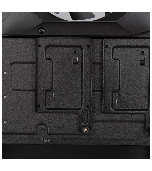 Компьютерный корпус Hiper DCB черный без БП ATX 1x120mm 1x140mm 1xUSB2.0 1xUSB3.0 audio bott PSU