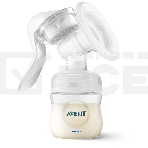 Ручной молокоотсос Philips SCF430/10. В комплекте: 1 ручной молокоотсос, соска серии Natural, фиксирующее кольцо, крышка для транспортировки, фото7