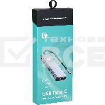Usb концентратор TypeC -->(2HDMI+DP)4K*60Hz+3USB3.0+TC+USB2.0+RJ45+SD+TF+PD+audio+TCадаптер, фото 1