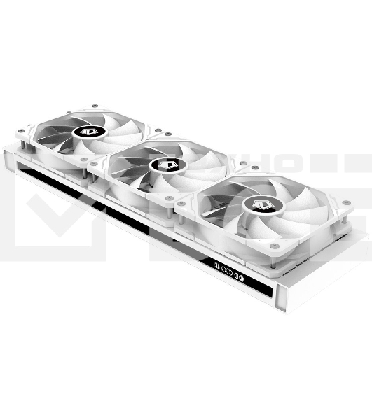 Комплект жидкостного охлаждения ID-COOLING ZOOMFLOW 360 XT SNOW LGA20XX/LGA115X/AM4/AM3/+/AM2/+/FM2/+/FM1(4шт/кор,TDP 350W, cнежно-белый, ARGB FAN and PUMP, PWM, TRIPLE FAN 120mm) RET